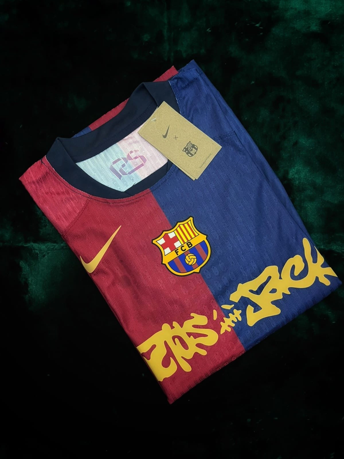 Barcelona x Travis Scott special edition (player edition)