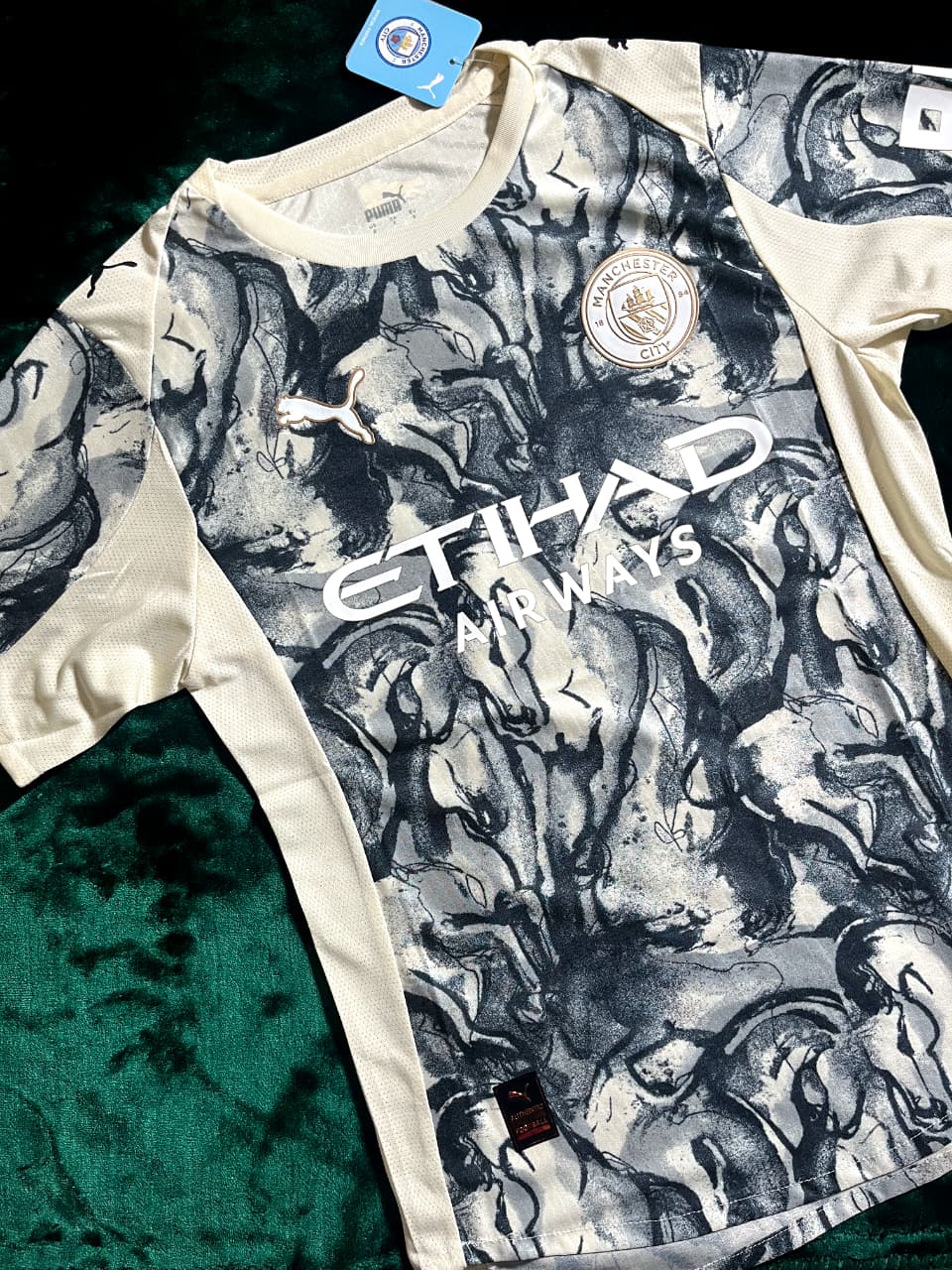 Manchester City Year of the Horse Jersey player edition