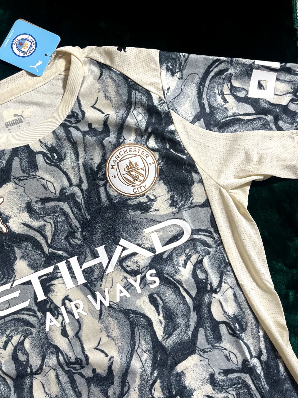Manchester City Year of the Horse Jersey player edition